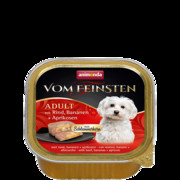 Animonda vom Feinsten Pate wołowina, banan i morela 150g x 12 + prezent ANIMONDA