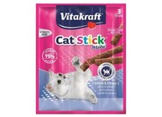 Vitakraft Cat Stick Mini Flądra i Omega3 18g (3 szt.) + prezent VITAKRAFT