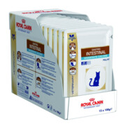 Royal Canin Veterinary Diet Feline Gastro Intestinal Moderate Calorie 85g x 12 (multipak) + prezent ROYAL CANIN