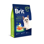 Brit Premium Cat Sterilized Salmon 800g + prezent BRIT