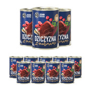 John Dog Berry Line Dziczyzna z malinami 400g x 12 + prezent JOHN DOG