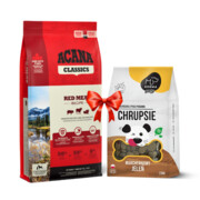 Acana Classics Red Meat 14,5kg + Koema Chrupsie Marchewkowy jeleń 230g + prezent ACANA