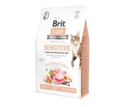 Brit Care Cat Grain-free Sensitive Healthy Digestion & Delicate Taste 400g + prezent BRIT