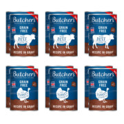 Butcher's Original Recipe mix smaków w sosie 400g x 12 + prezent BUTCHERS