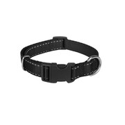 Chaba Obroża regulowana z odblaskiem czarna 20mm/46cm + prezent CHABA