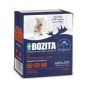 Bozita Kawałki w galaretce kurczak 370g x 12 + prezent BOZITA
