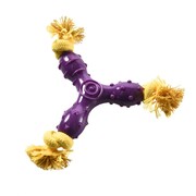 Buba Gumowy trójramienny gryzak ze sznurem 18cm + prezent BUBA