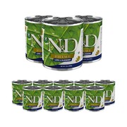 Farmina N&D Prime Dog Lamb & Blueberry 285g x 12 + prezent FARMINA