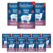 Butcher's Original Recipe z jagnięciną w galaretce 400g x 12 + prezent BUTCHERS