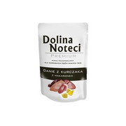 Dolina Noteci Premium Danie z kurczaka 10x100g + prezent DOLINA NOTECI