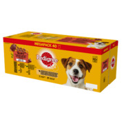 Pedigree Adult mix smaków w galaretce 100g x 40 (Multipak x 1) + prezent PEDIGREE