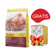 Josera Kitten 10kg + Josera Multipack Pate 85g x 6 GRATIS + prezent JOSERA