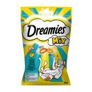 Dreamies Mix przysmak dla kota z serem i o smaku łososia 60g + prezent DREAMIES