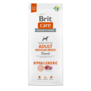 Brit Care Hypoallergenic Adult Medium Lamb 12kg + prezent BRIT