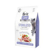 Brit Care Cat Grain-free Sterilized Weight Control 400g + prezent BRIT