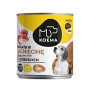 Koema 90% mięsa jagnięcina 6x800g + prezent KOEMA