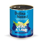 Dolina Noteci Superfood Cielęcina i Jagnięcina 6x800g + prezent DOLINA NOTECI