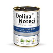 Dolina Noteci Premium bogata w dorsza z brokułami 12x800g + prezent DOLINA NOTECI