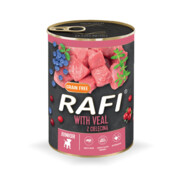 Dolina Noteci Rafi Junior z cielęciną 12x400g + prezent RAFI