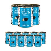 Natural Taste dla psa Czarna Owca 400g x 12 + prezent NATURAL TASTE