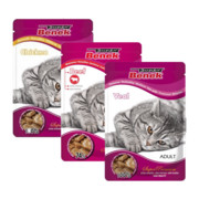 Super Benek mix 3 smaków 100g x 24 wołowina, cielęcina, kurczak + prezent BENEK