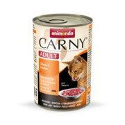 Animonda Carny Adult wołowina i kurczak 800g x 12 + prezent ANIMONDA