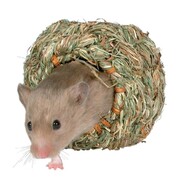 Trixie Gniazdko ze słomy dla małych gryzoni 10cm + prezent TRIXIE