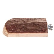 Trixie Drewniana półeczka z mocowaniem do klatki dla gryzoni i małych ssaków 7×10cm + prezent TRIXIE