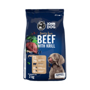 John Dog Berry Line Junior Wołowina i kryl 3kg + prezent JOHN DOG