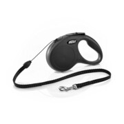 Flexi Smycz New Classic linka czarna [rozmiar S] 8m/12kg + prezent FLEXI