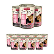 Animonda Carny Adult wołowina, indyk i krewetki 400g x 12 + prezent ANIMONDA