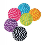 Trixie Piłki kolorowe ze sznurka 4,5cm + prezent TRIXIE
