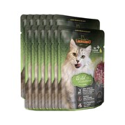 Leonardo Cat Finest Selection dziczyzna z jagodami 85g x 12 + prezent LEONARDO