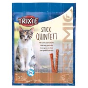 Trixie Premio Stick Quintett paluszki z jagnięciną i indykiem 5szt. + prezent TRIXIE