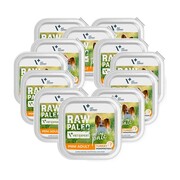 VetExpert Raw Paleo Adult Mini Tray Turkey 150g x 12 - mokra karma z indykiem dla psów małych ras + prezent RAW PALEO
