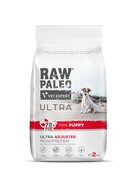 VetExpert Raw Paleo Ultra Beef Mini Puppy 2kg - sucha karma z wołowiną dla szczeniąt małych ras + prezent RAW PALEO