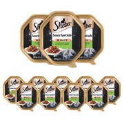 Sheba Sauce Speciale z królikiem i warzywami Tacka 85g x 12 + prezent SHEBA