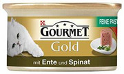 Gourmet Gold Pate z kaczką i szpinakiem 85g x 12 + prezent GOURMET