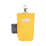 Amiplay Samba torebka na worki do odchodów żółta 6 x 2 x 11cm + prezent AMIPLAY