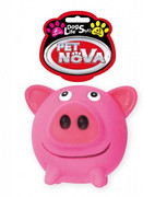 Pet Nova Świnka gumowa Pig Ball z dźwiękiem 10cm + prezent PET NOVA