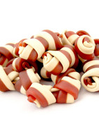 ALDA kość dental biało-bordowa 8cm 500g + prezent ALDA