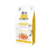 Brit Care Cat Grain-free Haircare Healthy & Shiny Coat 7kg + prezent BRIT