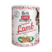 Brit Care Cat Snack Superfruits lamb 100g + prezent BRIT