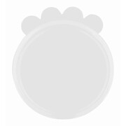 Trixie Silikonowe przezroczyste wieczko z uchwytem na puszki karmy mokrej 7,6cm (2szt.) + prezent TRIXIE