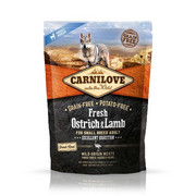 Carnilove Adult Fresh Ostrich & Lamb - struś i jagnięcina 1,5kg + prezent CARNILOVE