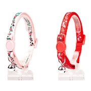 DUVO+ Obroża dla kota Love z dzwonkiem 20-30cm/10mm + prezent DUVO+