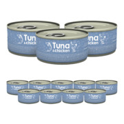 Naturea bez zbóż kurczak tuńczyk 85g x 12 + prezent NATUREA