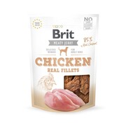 Brit Jerky Snack Chicken Fillets 80g + prezent BRIT