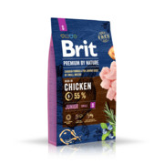 Brit Premium By Nature Junior Small S 1kg + prezent BRIT