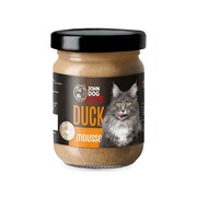John Dog for Cats Mus z kaczki 100g + prezent JOHN DOG